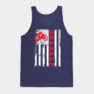 Braap Dirt Bike,Motocross Tank Top